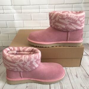 UGG CLASSIC MINI JERSEY STRIPE BOOT